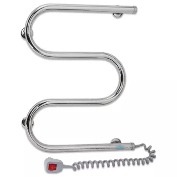 Электрический полотенцесушитель Laris Змеевик М-обр. 25 ПС3 400/500 правый