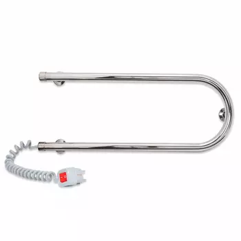 Электрический полотенцесушитель Laris Змеевик П-обр. 25 ПСЭ 500х200 левый