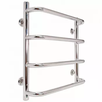 Водяной полотенцесушитель Laris Стандарт П4 450х500 полированная сталь