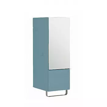 Полупенал для ванной Jacob Delafon Odeon Up 35 EB893D правый cине-зеленый матовый