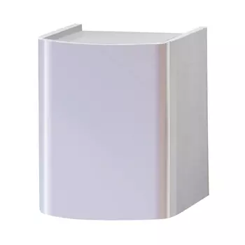 Полупенал для ванной Raval Moon 45 белый