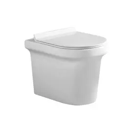 Приставной унитаз Aquanet Nova-F Rimless с сиденьем