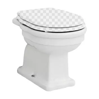 Приставной унитаз ArtCeram Hermitage HEV002 (белый) без сидения