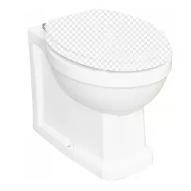 Приставной унитаз BelBagno Trevi BB135CBL без сиденья