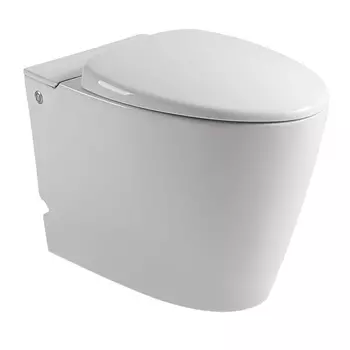 Приставной унитаз Cerutti Kanin B-375B белый