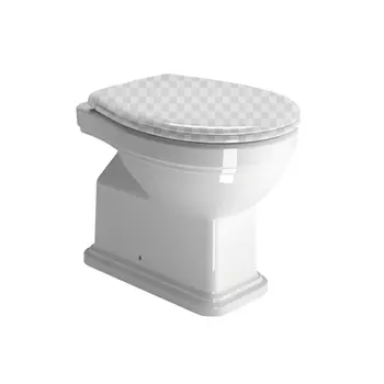 Приставной унитаз GSI Classic 871111 без сиденья