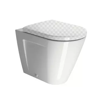 Приставной унитаз GSI Norm 861411 без сиденья