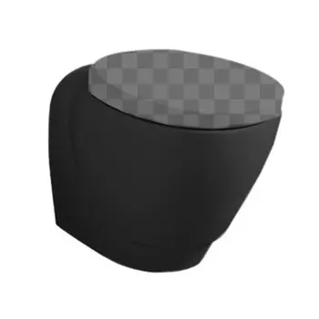 Приставной унитаз Simas Bohemien BO01nero