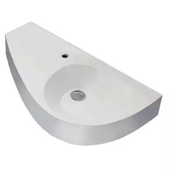 Раковина 1Marka Элипс Piccolo 46х85 07элпк85л