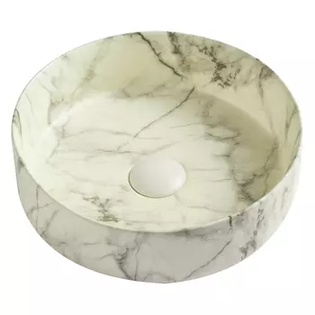 Раковина Azario 35.5х35.5 AZ3134ST мраморная матовая