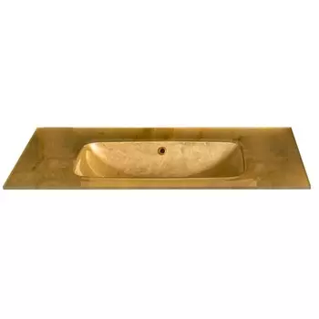 Раковина Boheme Lucido 106х56 852-100-Foil Поталь