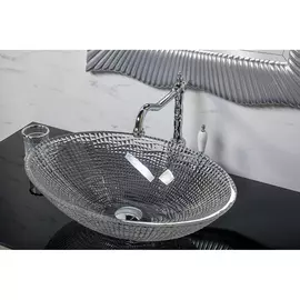 Раковина Boheme Neo-Art 813 прозрачная