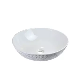 Раковина Bronze De Luxe 2426 белая