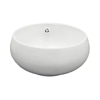 Раковина Comforty 32х32 5004W с донным клапаном