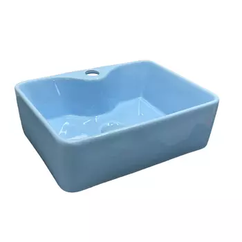 Раковина Comforty 40х30 7291B с донным клапаном