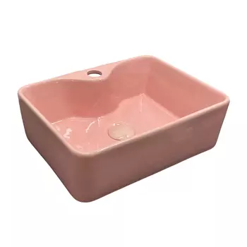 Раковина Comforty 40х30 7291P с донным клапаном