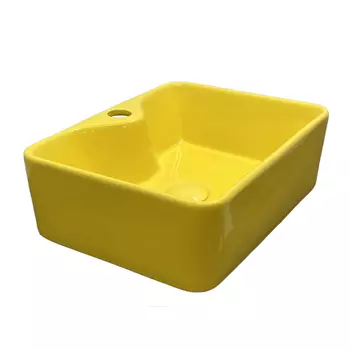 Раковина Comforty 40х30 7291Y с донным клапаном