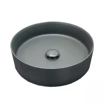 Раковина Comforty 39.4х39.4 9110MDH графит матовый