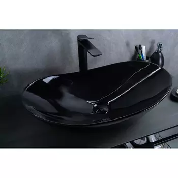 Раковина Gid BL9811 черная глянцевая