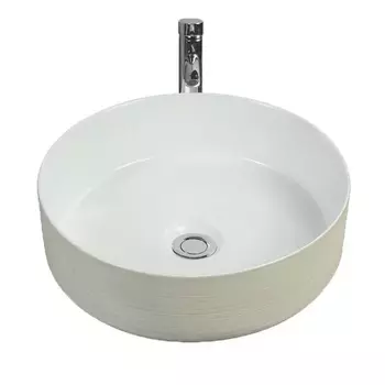 Раковина Gid D1357h028 белая/бежевая