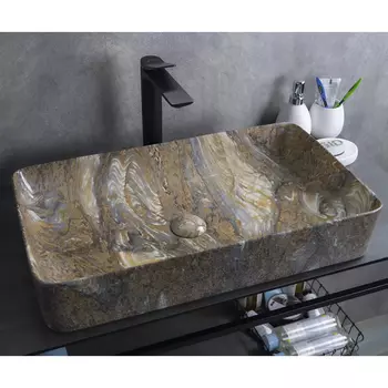 Раковина Gid Mnc396T коричневая