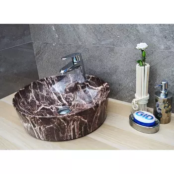 Раковина Gid Mnc536 коричневая