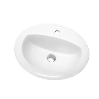 Раковина Orange B06-520w белая глянцевая