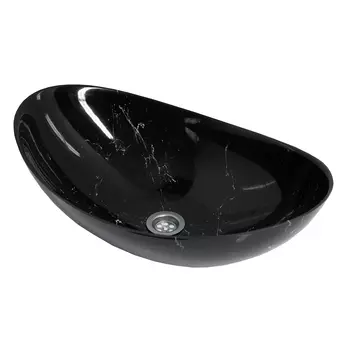 Раковина Stella Polar Орион SP-00001055 черный мрамор