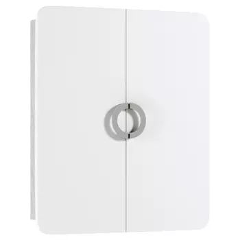 Шкаф для ванной навесной Aqwella Аликанте В6/Gray дуб седой