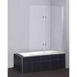 Шторка для ванны Belbagno Sela V-21-120/140-C-Cr