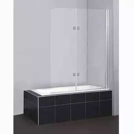 Шторка для ванны BelBagno Sela V-21-120/140-Ch-Cr-L