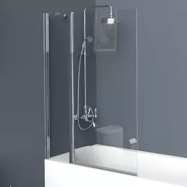 Шторка для ванны BelBagno Uno V-11-90/150-C-Cr