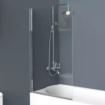 Шторка для ванны BelBagno Uno V-1-70/150-C-Cr