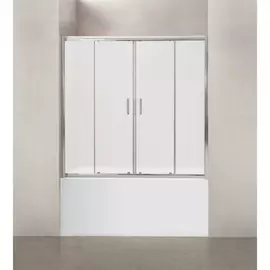 Шторка для ванны Belbagno Uno VF-2-150/145-M-Cr