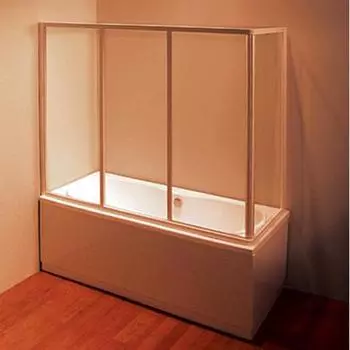 Шторка для ванны Ravak AVDP3 120 сатин + Грапе