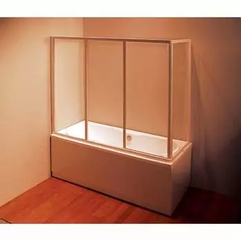 Шторка для ванны Ravak AVDP3 120 сатин + Тpанспаpент