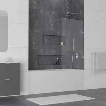 Шторка для ванны RGW SC-056-2 30х150 стекло прозрачное