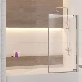Шторка для ванны RGW SC-102 85х150 стекло прозрачное