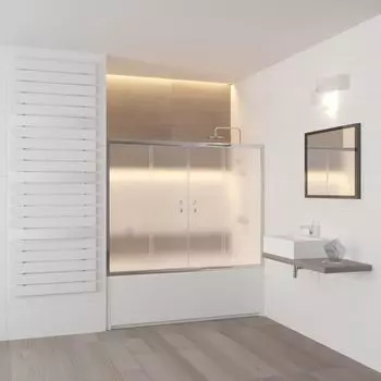 Шторка для ванны RGW SC-61 150х150 стекло матовое