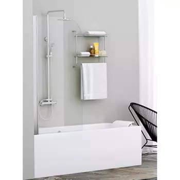 Шторка для ванны WasserKRAFT Leinel 35P01-80