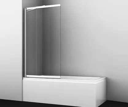 Шторка для ванны WasserKRAFT Main 41S 140х80 41S02-80WS Fixed