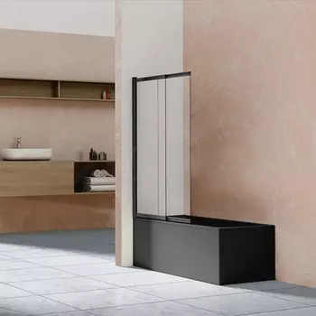 Шторка для ванны Vincea 145х100 VSB-1E100CLB