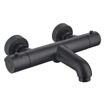 Смеситель Акватек AQ1043MB для ванны черный матовый