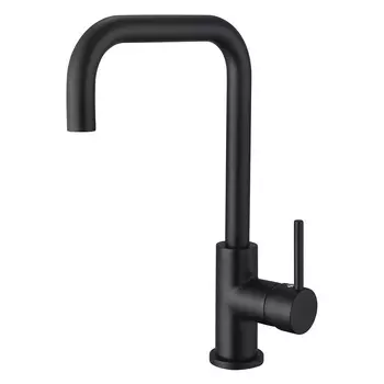 Смеситель Акватек AQ1080MB для кухни черный матовый