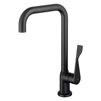 Смеситель Акватек AQ1083MB для кухни черный матовый