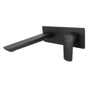 Смеситель Акватек Вега AQ1013MB для раковины черный матовый