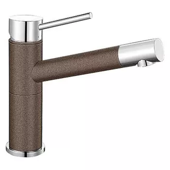 Смеситель Blanco Alta Compact хром/кофе для кухни