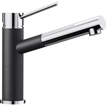 Смеситель Blanco Alta-S Compact хром/черный для кухни