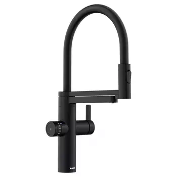 Смеситель Blanco Evol-S Pro Filter черный матовый для кухни