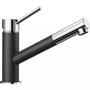 Смеситель Blanco Kano-S антрацит/хром для кухни